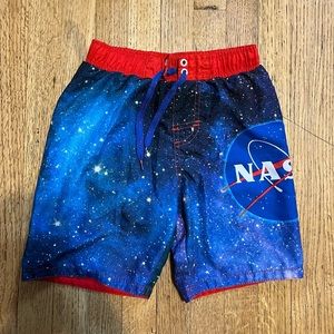 NASA Boy Swim Trunks